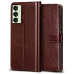 Shock Proof Flip Cover Back Case for Samsung Galaxy A14 5G | Magnetic Wallet Leather Case with Stand - Image 5