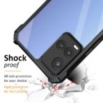 Shock Proof Clear Back Case Mobile Cover for Vivo Y21 | Y21S | Y33s (Hard | Hybrid PC + TPU | Full Armour Device & Camera Protection | Black) - Image 4