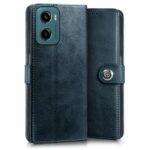 Shock Proof Flip Cover Back Case for Motorola Moto G05 | Magnetic Wallet Leather Case with Stand - Image 5
