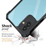 Shock Proof Clear Back Case Mobile Cover for Samsung Galaxy M13 5G (Hard | Hybrid PC + TPU | Full Armour Device & Camera Protection | Black) - Image 4