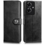 Shock Proof Flip Cover Back Case for Realme Narzo N61 | Magnetic Wallet Leather Case with Stand