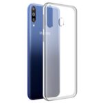 Galaxy A20s Shockproof Back Cover Case | Flexible Protective Cushioned Edges Crystal Clear TPU Bumper Corners Back Case Cover for Samsung Galaxy A20s Transparent - Image 4