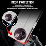 Shock Proof Flip Cover Back Case for Vivo V30E 5G | Magnetic Wallet Leather Case with Stand - Image 8