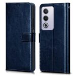 Shock Proof Flip Cover Back Case for Oppo A3 Pro 5G | Magnetic Wallet Leather Case with Stand