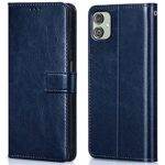 Shock Proof Flip Cover Back Case for Samsung Galaxy F14 5G | Magnetic Wallet Leather Case with Stand