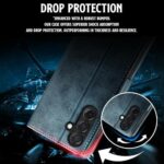 Shock Proof Flip Cover Back Case for Samsung Galaxy A26 5G | Magnetic Wallet Leather Case with Stand - Image 7