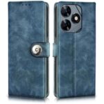 Shock Proof Flip Cover Back Case for Tecno Pop 8 | Magnetic Wallet Leather Case with Stand