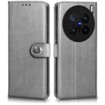 Shock Proof Flip Cover Back Case for Vivo X200 Pro 5G | Magnetic Wallet Leather Case with Stand