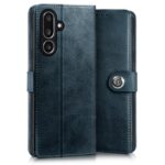 Shock Proof Flip Cover Back Case for Samsung Galaxy M36 5G | Magnetic Wallet Leather Case with Stand - Image 3