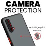 Back Cover for OnePlus Nord CE 5G (Poly Carbonate|Black) - Image 5