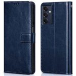 Shock Proof Flip Cover Back Case for Samsung Galaxy M14 5G | Magnetic Wallet Leather Case with Stand