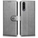Shock Proof Flip Cover Back Case for Xiaomi Mi A3 | Magnetic Wallet Leather Case with Stand