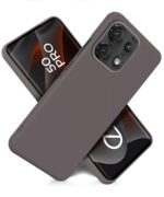 Slim Frameless Back Cover for Motorola Moto Edge 50 Pro | Ultra Thin Lightweight Design & Camera Protection | Soft Matte Silicone Flexible Mobile Case (Grey) - Image 4