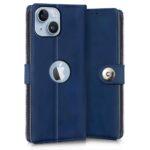 Shock Proof Flip Cover Back Case for Iphone 14 Plus | Magnetic Wallet Leather Case with Stand - Image 3