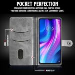 Shock Proof Flip Cover Back Case for Xiaomi Mi Redmi Note 8 Pro | Magnetic Wallet Leather Case with Stand - Image 5