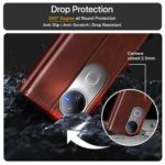Shock Proof Flip Cover Back Case for Iqoo Z10R 5G | Magnetic Wallet Leather Case with Stand - Image 7