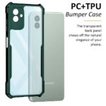 TPU+PC Shock Proof Clear Protective Back Case for Samsung Galaxy M13 5G Airedge Technology | 360 Degree Camera Protection | Transparent Hybrid Back Case Mobile Cover Green - Image 6