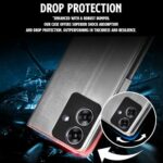 Shock Proof Flip Cover Back Case for Realme Narzo N61 | Magnetic Wallet Leather Case with Stand - Image 7