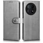 Shock Proof Flip Cover Back Case for 1+ Oneplus 13R 5G | Magnetic Wallet Leather Case with Stand