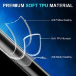 Samsung Galaxy M13 5G Ultra Hybrid Back Cover Crystal Clear Shockproof TPU Silicone Back Cover Case for Samsung Galaxy M13 5G Transparent - Image 8