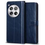 Shock Proof Flip Cover Back Case for 1+ Oneplus 12 5G | Magnetic Wallet Leather Case with Stand - Image 5