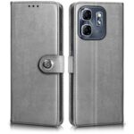 Shock Proof Flip Cover Back Case for Infinix Smart 9 Hd | Magnetic Wallet Leather Case with Stand