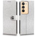 Shock Proof Flip Cover Back Case for Vivo Y200E 5G | Magnetic Wallet Leather Case with Stand