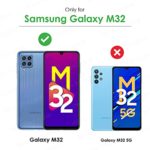 Shock Proof Flip Cover Back Case for Samsung Galaxy F22 4G | Magnetic Wallet Leather Case with Stand - Image 3