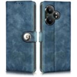 Shock Proof Flip Cover Back Case for Realme Gt 6T 5G | Magnetic Wallet Leather Case with Stand