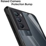 Shock Proof Clear Back Cover Case Mobile Cover for iQOO 9 SE 5G (Hard | Hybrid PC + TPU | Full Armour Device & Camera Protection | Black) - Image 5