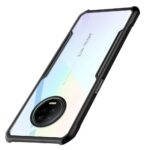 Shock Proof Clear Back Case Mobile Cover for Infinix Note 7 (Hard | Hybrid PC + TPU | Full Armour Device & Camera Protection | Black) - Image 2