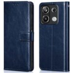Shock Proof Flip Cover Back Case for Xiaomi Mi Redmi Note 13 5G | Magnetic Wallet Leather Case with Stand