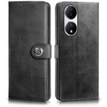 Shock Proof Flip Cover Back Case for Vivo Y100 5G | Magnetic Wallet Leather Case with Stand