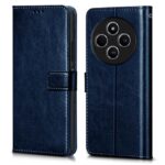 Shock Proof Flip Cover Back Case for Redmi A4 5G | Magnetic Wallet Leather Case with Stand - Image 5