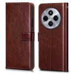 Shock Proof Flip Cover Back Case for Redmi A4 5G | Magnetic Wallet Leather Case with Stand