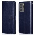 Shock Proof Flip Cover Back Case for Samsung Galaxy Note 20 Ultra | Magnetic Wallet Leather Case with Stand