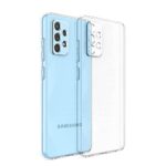 kelpuj Ultra Hybrid Transparent Back Cover for Samsung Galaxy A13 4G | Crystal Clear Shockproof TPU Silicone Back Cover Case Transparent - Image 2