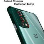 Shock Proof Clear Back Case Mobile Cover for 1+ OnePlus Nord 2 5G | OnePlus Nord 2 5G Pac-Man Edition (Hard | Hybrid PC + TPU | Full Armour Device & Camera Protection | Camo Green) - Image 5