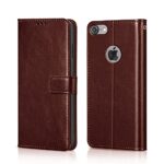 Shock Proof Flip Cover Back Case for Apple Iphone 6 / 6S | Magnetic Wallet Leather Case with Stand