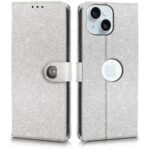 Shock Proof Flip Cover Back Case for Iphone 15 | Magnetic Wallet Leather Case with Stand