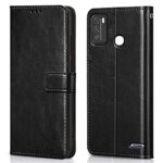 Shock Proof Flip Cover Back Case for Micromax In 1B | Magnetic Wallet Leather Case with Stand