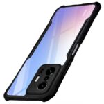 Polycarbonate Back Case Cover for Xiaomi Mi 11T | Mi 11T Pro | Crystal Clear Transparent Mobile Phone Cover | Hard Bumper | Full Armor Shockproof Device & Camera Protection | Black - Image 2