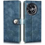 Shock Proof Flip Cover Back Case for 1+ Oneplus 12R 5G | Magnetic Wallet Leather Case with Stand