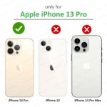 Silicone Soft Sili Cone Cover Compatible with iPhone 13 Pro | All Sides Protection 360 Degree with Anti-Dust Plug | Shockproof Slim Back Cover Case for Apple iPhone 13 Pro - Navy Blue - Image 2