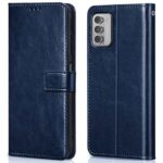 Shock Proof Flip Cover Back Case for Nokia G42 5G | Magnetic Wallet Leather Case with Stand