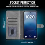 Shock Proof Flip Cover Back Case for Nothing Phone 3A Pro | Magnetic Wallet Leather Case with Stand - Image 5