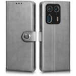 Shock Proof Flip Cover Back Case for Motorola Moto Edge 50 Ultra | Magnetic Wallet Leather Case with Stand