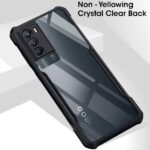 Shock Proof Clear Back Cover Case Mobile Cover for iQOO 9 SE 5G (Hard | Hybrid PC + TPU | Full Armour Device & Camera Protection | Black) - Image 4