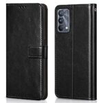 Shock Proof Flip Cover Back Case for Realme Gt Master Edition | Magnetic Wallet Leather Case with Stand
