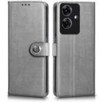 Shock Proof Flip Cover Back Case for Realme Narzo N61 | Magnetic Wallet Leather Case with Stand